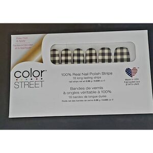 NEW IN PACKAGE COLOR STREET NAIL POLISH STRIPS
